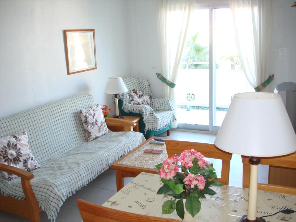 Reception La Rotonda Aparthotel 오리후엘라 객실 사진